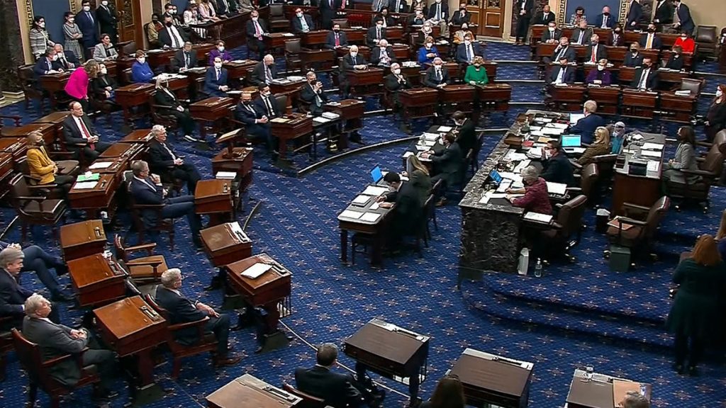 What does voting present mean in the senate