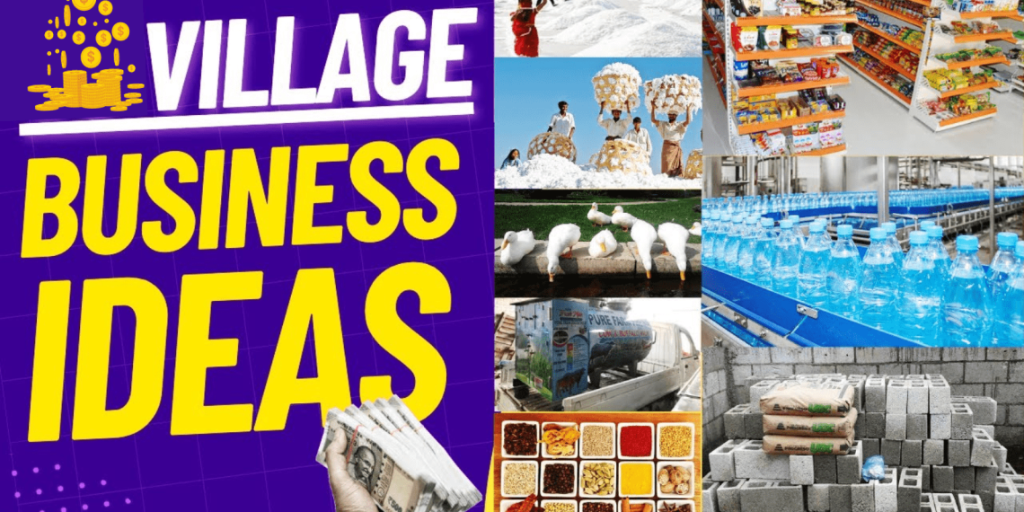 Village business ideas