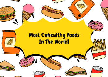 Most unhealthy foods in the world