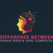 differences between the human brain and computer