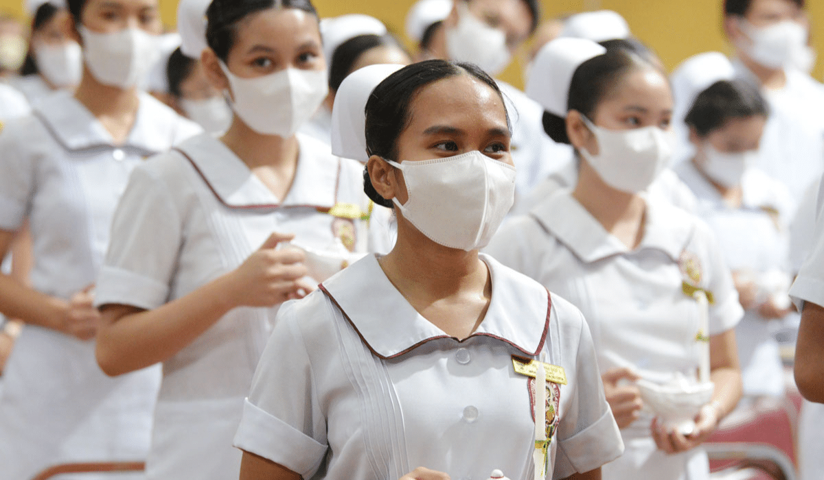 Why do nurses wear white